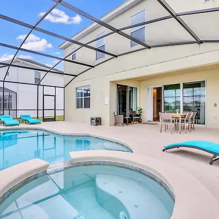 6Br Luxury Home W Pool Hot Tub And Games Room Kissimmee Extérieur photo